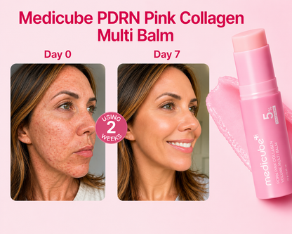 MEDICUBE PDRN PINK COLLAGEN MULTI BALM STICK 5% VOLUFILINE