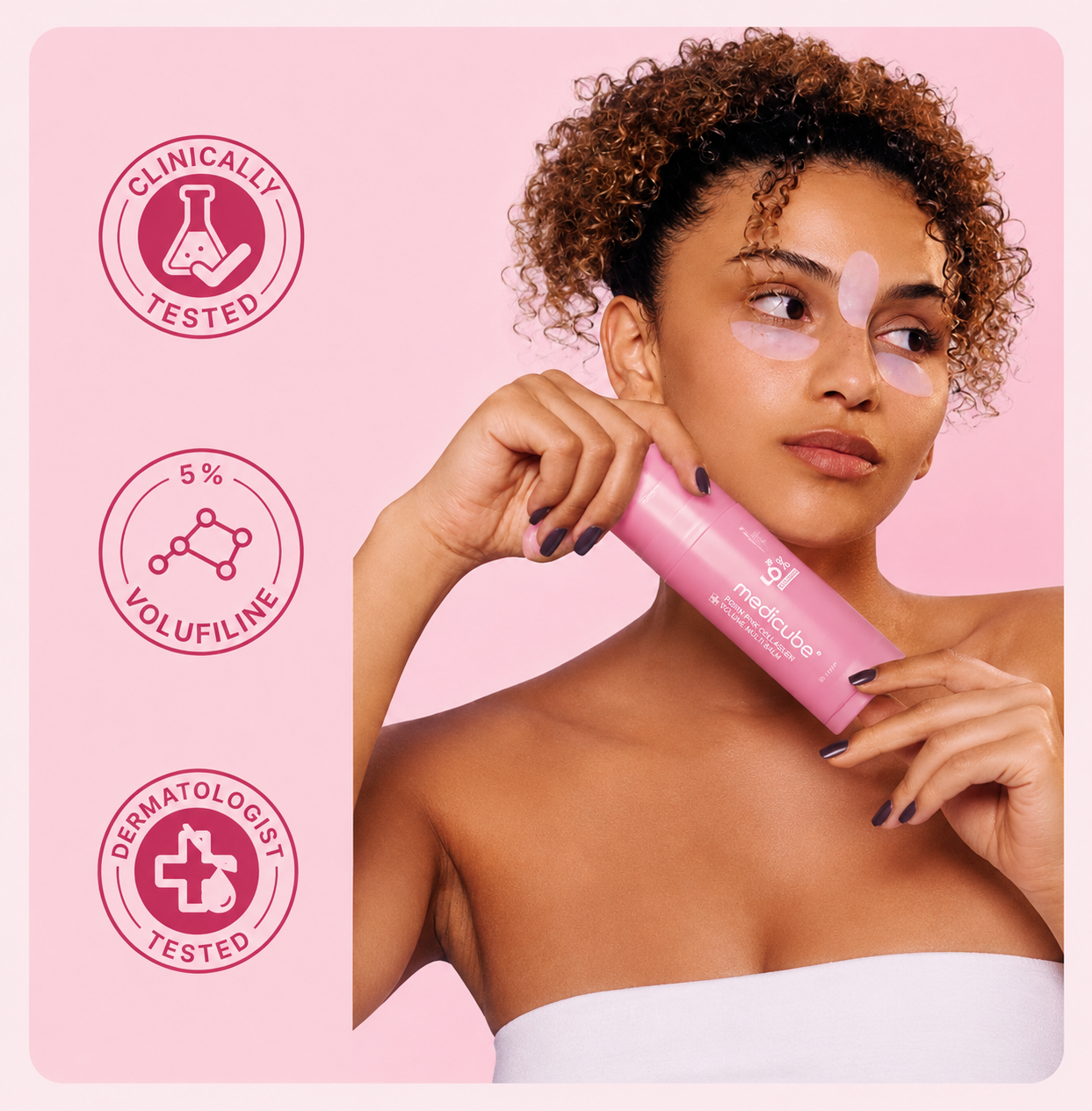 MEDICUBE PDRN PINK COLLAGEN MULTI BALM STICK 5% VOLUFILINE
